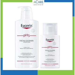 Eucerin PH5 Facial Cleanser [100/400 ml./ขวด] [1 ขวด] ยูเซอริน คลีนเซอร์