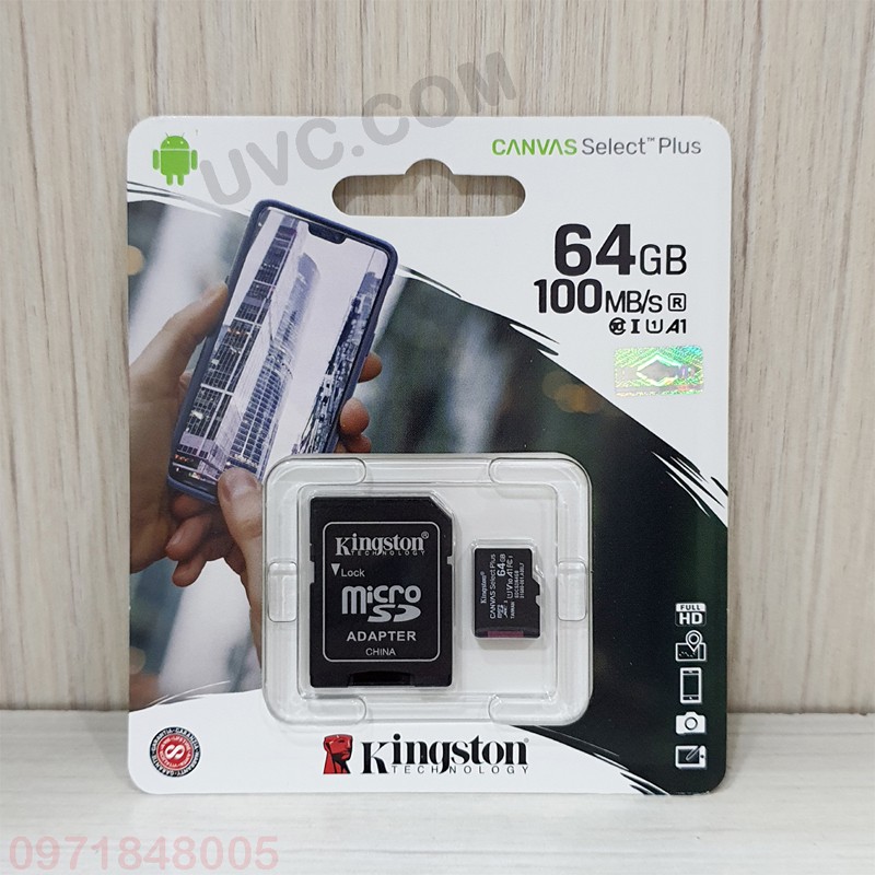 ภาพสินค้าKingstonแท้100% แมม Micro 32G Micro 64G Micro 128G class10 รับประกันSynnex ตลอดชีวิตLifetime Class10 Micro TF Card จากร้าน unicom.th บน Shopee ภาพที่ 8