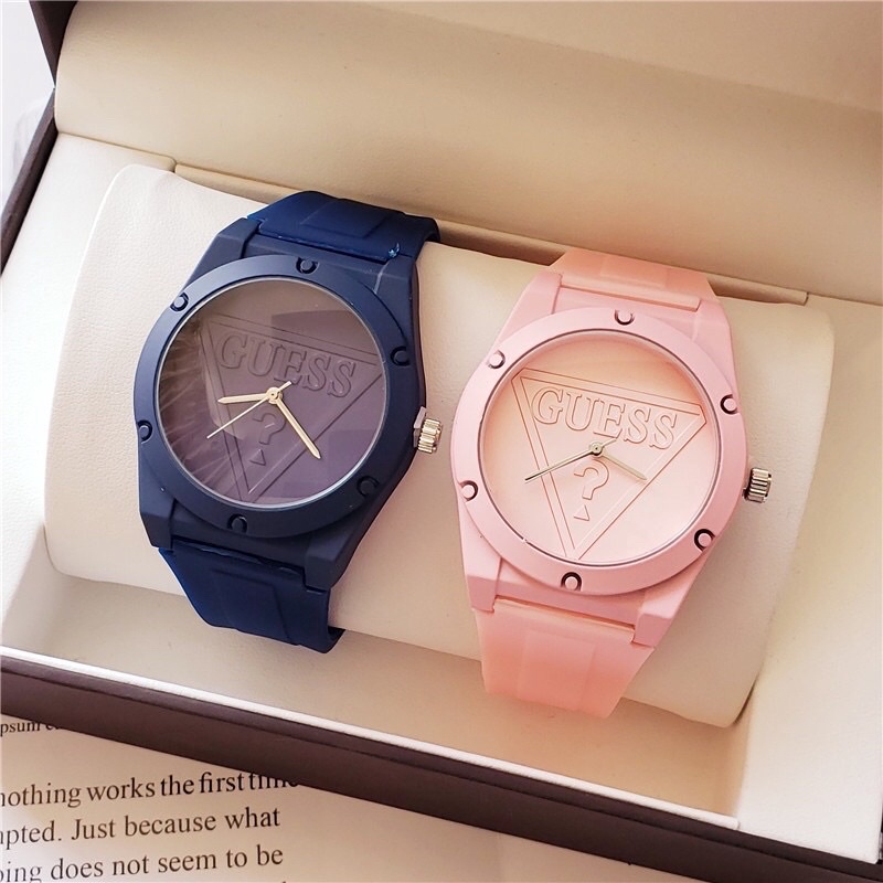 นาฬิกาguess-สีหวานๆ-น่ารัก