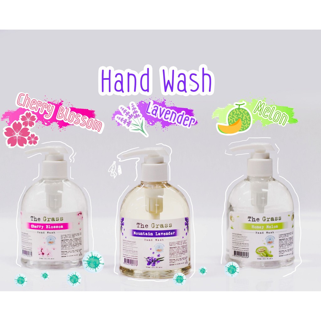 สบู่เหลว-ล้างมือ-hand-wash-the-grass-กลิ่น-cherry-blosom-ขนาด-300-ml