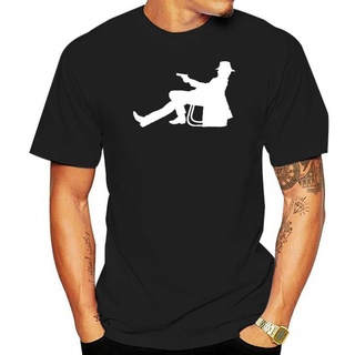 เสื้อยืดผ้าฝ้ายพิมพ์ลาย เสื้อยืด พิมพ์ลาย Raylan Givens Gun Silhouette Artwork Justified Inspired TV สําหรับผู้ชาย