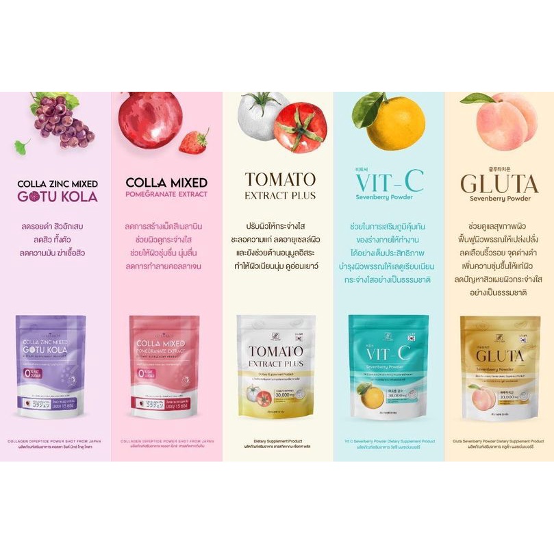 colla mixed คอลลาเจนกรอกปาก by colla rich ผลิตภัณฑ์อาหารเสริมบำรุงผิว ...