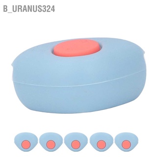B_Uranus324 อุปกรณ์ป้องกันมุมโต๊ะ เฟอร์นิเจอร์ เพื่อความปลอดภัย สําหรับเด็ก สีฟ้า 5 ชิ้น