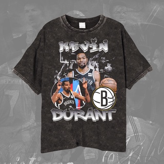 เสื้อยืด ลายบาสเก็ตบอล Nba Kevin Durant Brooklyn Kevin สําหรับผู้ชาย และผู้หญิงS-5XL