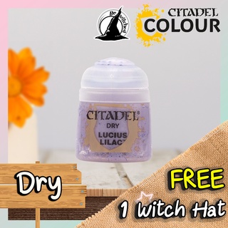 (Dry) LUCIUS LILAC : Citadel Paint แถมฟรี 1 Witch Hat