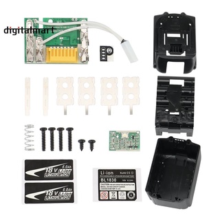 Bl1890 กล่องเคสแบตเตอรี่ Pcb กล่องป้องกันวงจร Bl1860 สําหรับ Makita 18V , 6Ah-ฉลาก