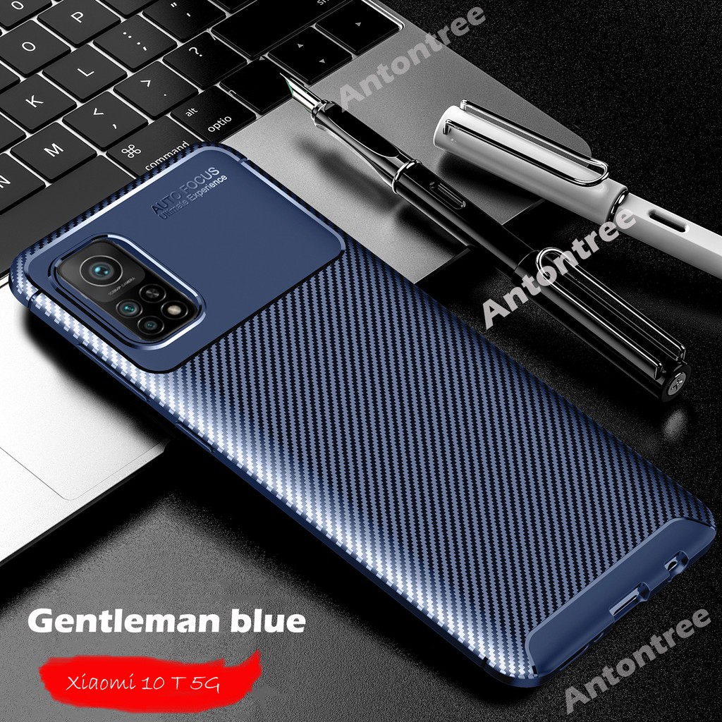 xiaomi-mi-10t-pro-5g-case-bumper-silicone-carbon-fiber-shockproof-phone-cover