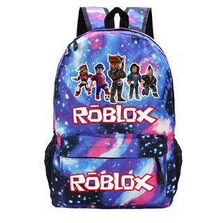 กระเป๋าเป้สะพายหลัง กระเป๋าเดินทาง พิมพ์ลายการ์ตูน Roblox ขนาด 42x30x12 เซนติเมตร เหมาะกับเป็นของขวัญวันเกิด สําหรับเด็กผู้ชาย และผู้หญิง