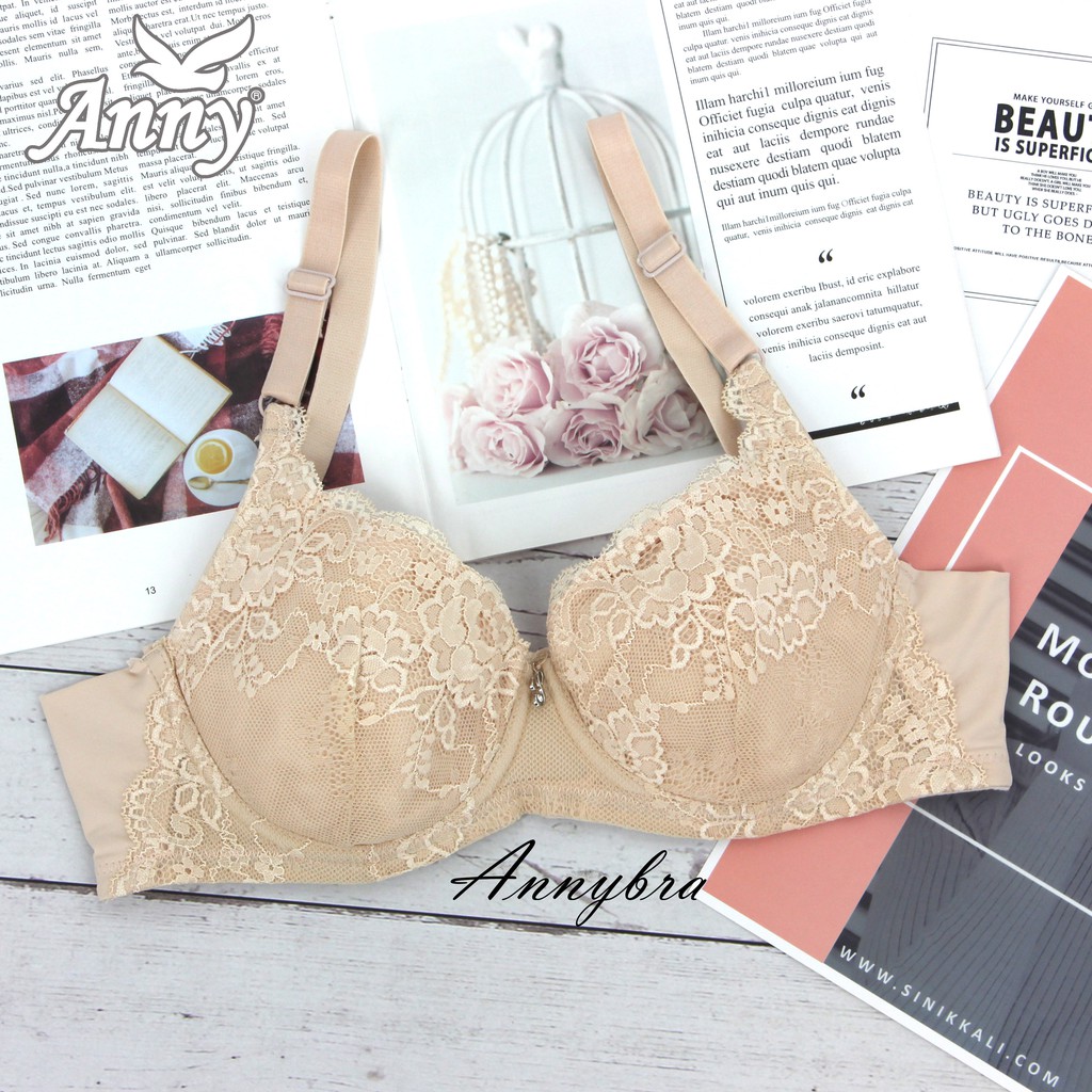 ชุดชั้นใน-anny-รุ่น1207-คัพb-เสื้อใน-บราเสริมโครง-ฟองบาง2mm-มี-2ตะขอ-ปรับ3ระดับ-สายบ่าปรับระดับได-ถอดไม่ได้