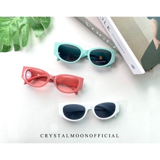 แว่นตากันแดด MCQ แว่นตาสี crystalmoon