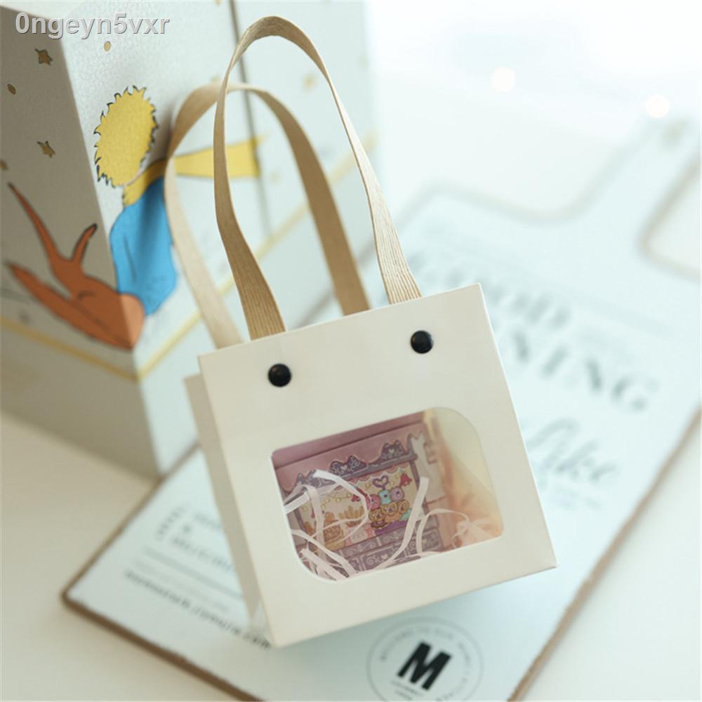 koo-portable-kraft-paper-bags-candy-gift-bags-baking-cake-dessert-square-bottom-party-paper-bags