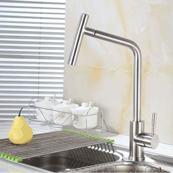 ก๊อกน้ำห้องครัว-304-kitchen-faucet-304-stainless-steel