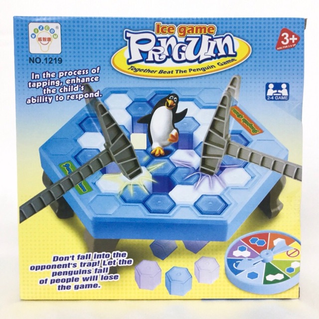 เกมส์ของเล่นแพนกวินทุบน้ำแข็ง