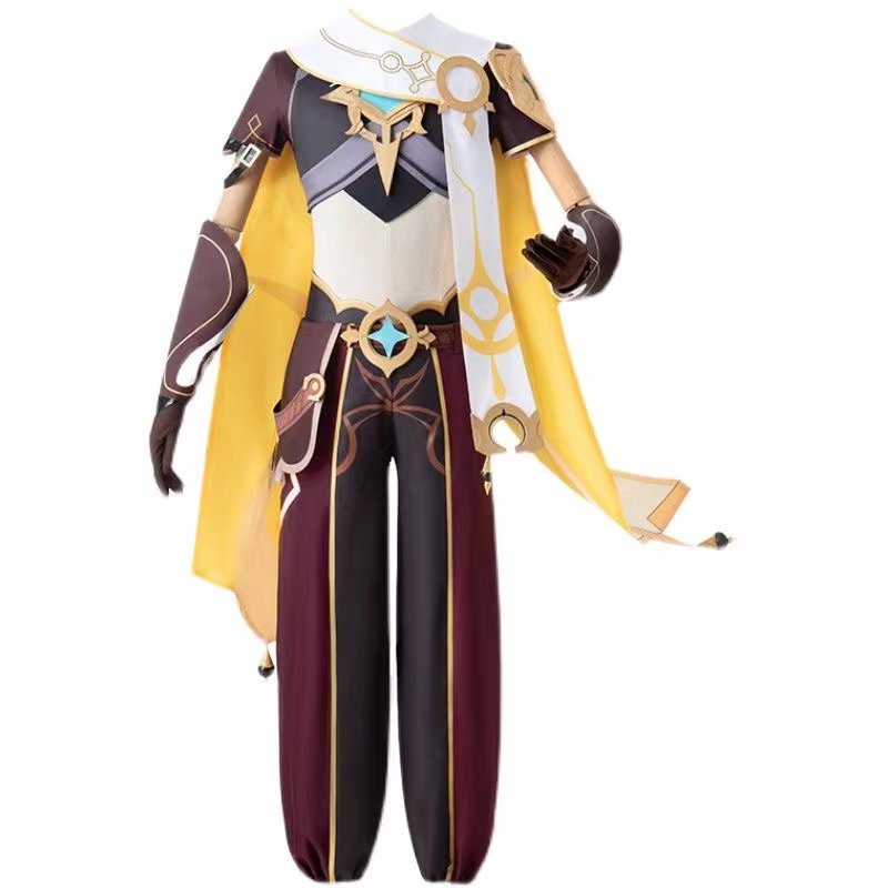 game-genshin-impact-cosplay-traveler-aether-costume-aether-set-and-wig