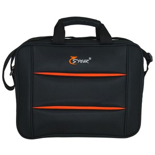 Spear กระเป๋าสะพายไหล่ ใส่โน๊ตบุ๊ค Laptop ใส่เอกสาร 16 นิ้ว รุ่น BO33605 (Black Orange)