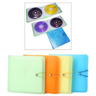 ภาพหน้าปกสินค้า❤❤12 Sleeves CD DVD Disc Carry Wallet Case Holder Storage Cover Bag ที่เกี่ยวข้อง