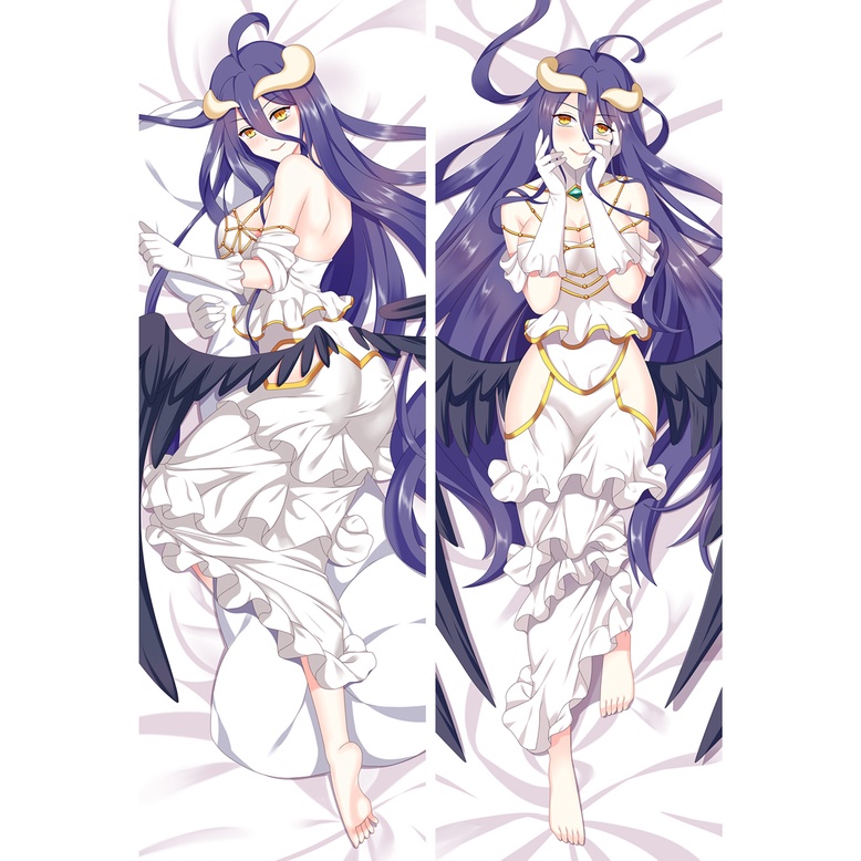 ปลอกหมอนคอสเพลย์-การ์ตูนอนิเมะ-overlord-albedo-dakimakura-3d-สไตล์ญี่ปุ่น-60x180-ซม