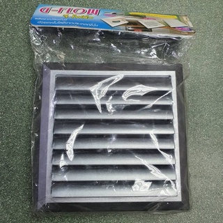 GFlow Fix grill ท่อ4" Silver (สีเงิน) หน้ากากระบายอากาศบานเกร็ด เกร็ดระบายอากาศ ของแท้ ราคาถูก