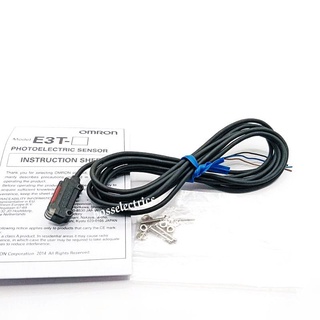 E3T-SL21 2M. Photoelectric sensor, diffuse, 5-30mm, DC 3-wire, NPN, light-on