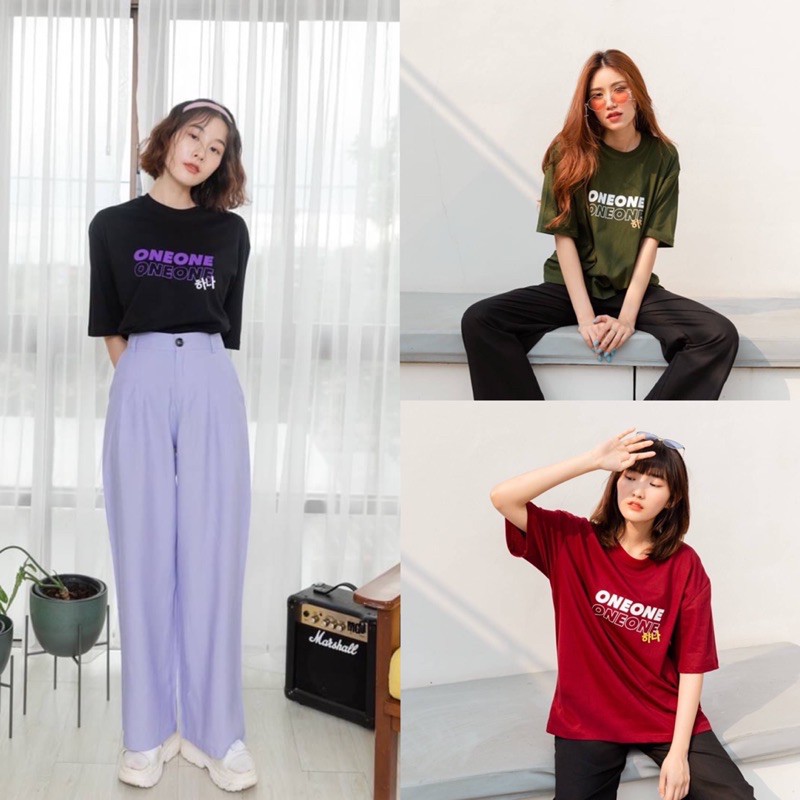 97x-oneone-oversize-เสื้อโอเวอร์ไซส์-เสื้อสีพื้น