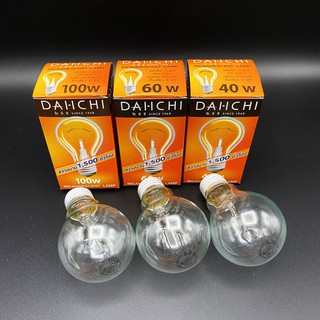 สินค้า หลอดไส้ ยี่ห้อ DAI-ICHI 40W, 60W, 100W