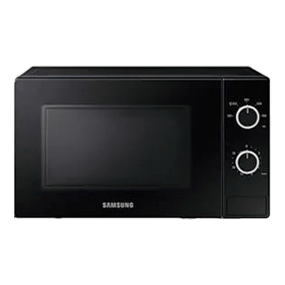 SAMSUNG ไมโครเวฟ SOLO 700 วัตต์ 20 ลิตร สีดำ รุ่น MS20A3010AL/ST เตาไมโครเวฟ microwave MS20A3010AL