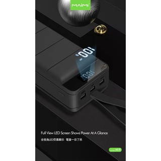 Power Bank Maimi MI9 50000mAh 4USB LED ของแท้100% | Shopee Thailand