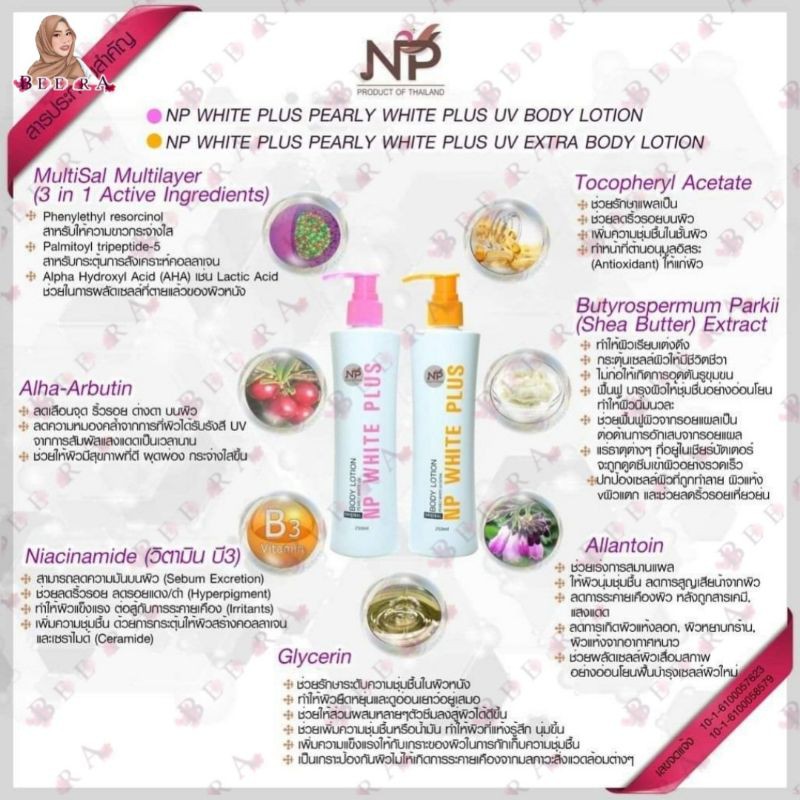 โลชั่นบำรุงผิวกาย-np-white-plus-หัวเชื้อซิตร้า-โลชั่นหัวเชื้อผิวขาว
