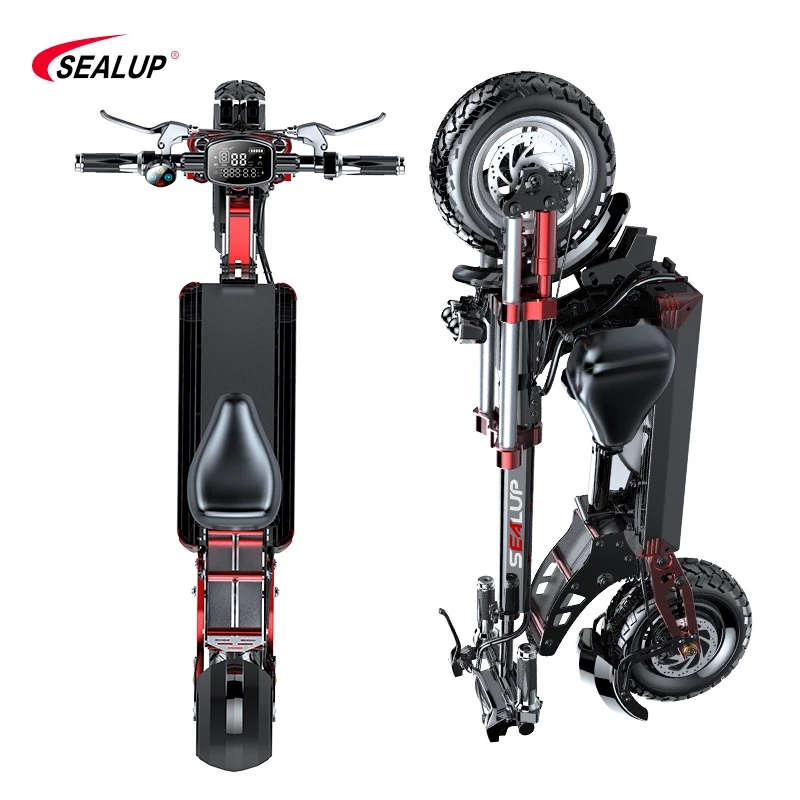 SEALUP Q22 สกุ๊ดเตอร์ไฟฟา NFC ออฟโรด พับได้ ระยะ 40-150 กม ความเร็วสูงสุด 55KM/H กันน้ำ IP54 1000W