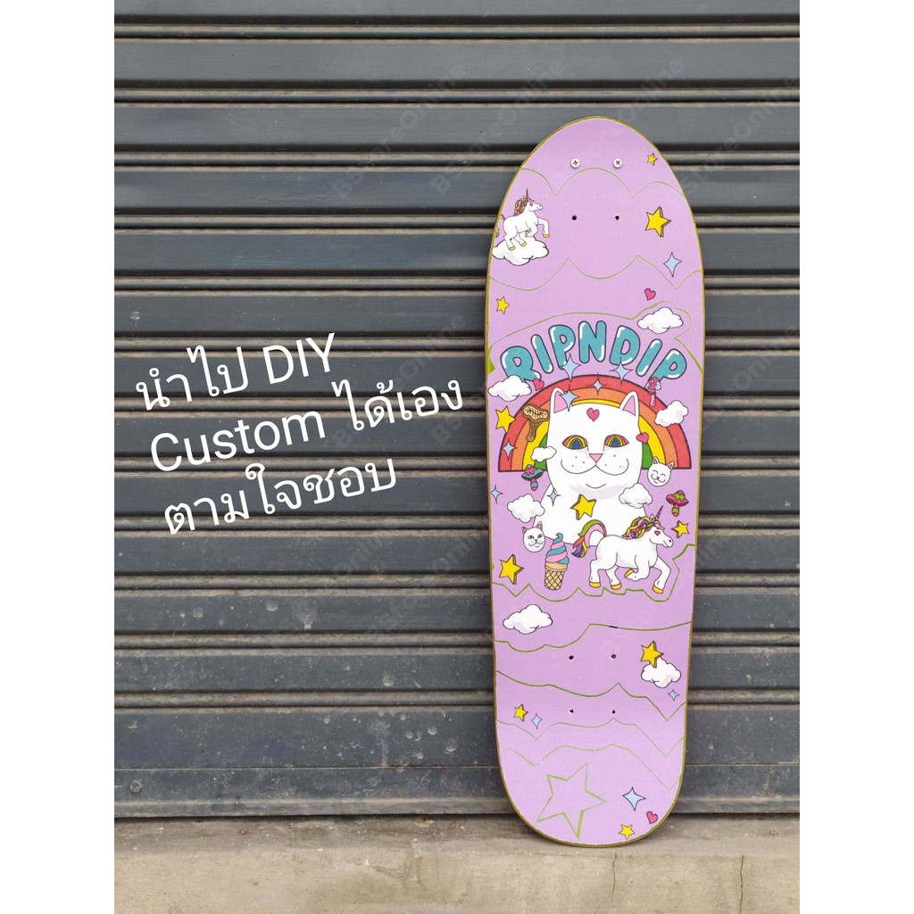กริปเทปสเก็ตบอร์ด-กระดาษทรายสเก็ตบอร์ด-ripndip-shake-junt-toy-machine-brostyle-backle