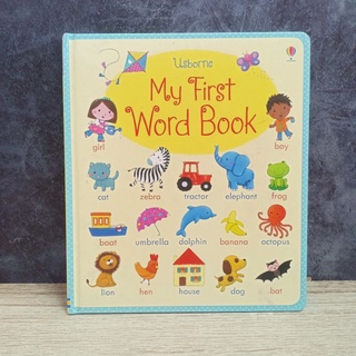 Usborne My First Word Book. Boardbook มือสอง