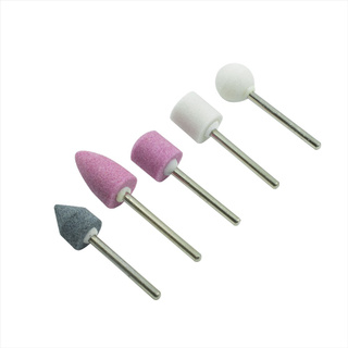 หินเจียรนัยแกน 3 มม. ( Mounted Grinding Stone Φ3mm Shank 5Pcs Set )