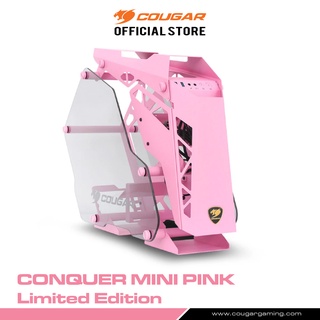 COUGAR Conquer MINI PINK (Limited Edition) - M-ATX PC Case รับประกันสินค้า 1 ปี