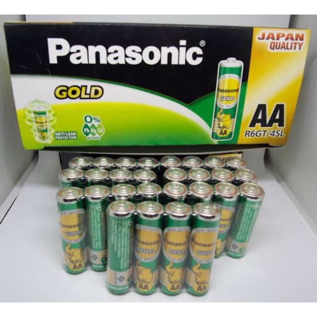 ถ่าน Panasonic AA (1.5V) ของแท้ 100% | Shopee Thailand