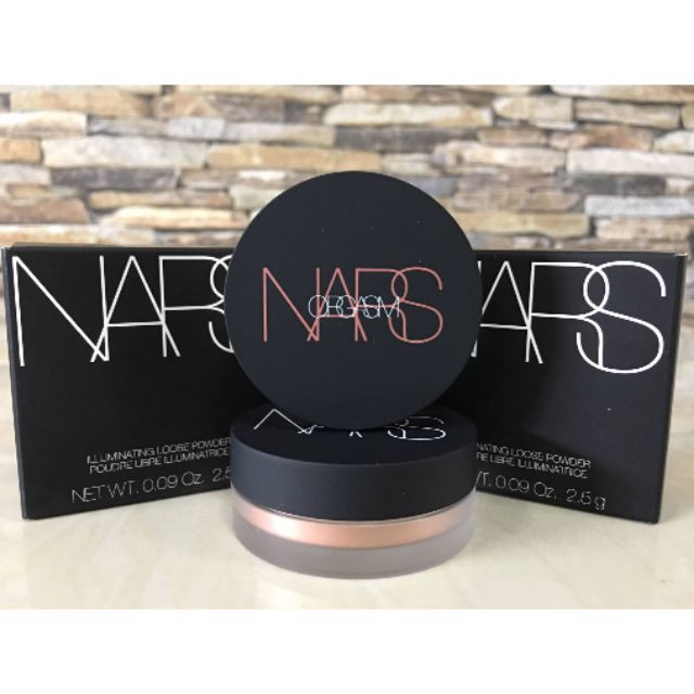 แป้งฝุ่นไฮไลต์เฉดสี-orgasm-สวยมากๆๆๆ-nars-illuminating-loose-powder-2-5g-orgasm