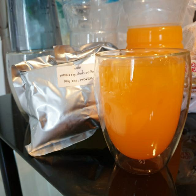 ผงน้ำส้ม-พร้อมชง-500กรัม-อร่อยมากๆๆๆ