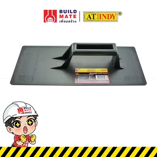 เกรียง เกรียงฉาบ  เกรียงพลาสติกฉาบปูน เกรียงฉาบพลาสติก PVC ดำ Plastic Trowel AT INDY ( ขนาด 250 x 115 มม.) แข็งแรง ทนทาน