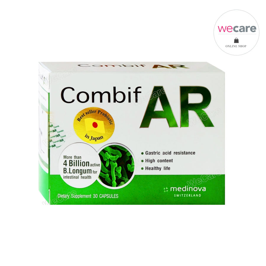 Combif AR Probiotics 30 Caps คอมบิฟ เออาร์ โปรไบโอติกส์ 30 แคปซูล ...