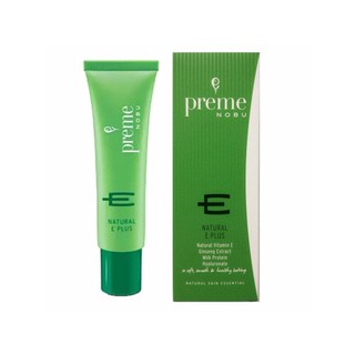 PREME NOBU VIT E CREAM 15 GM ครีมบำรุงผิวสูตรอ่อนโยนบางเบา ไม่เหนียวเหนอะหนะ