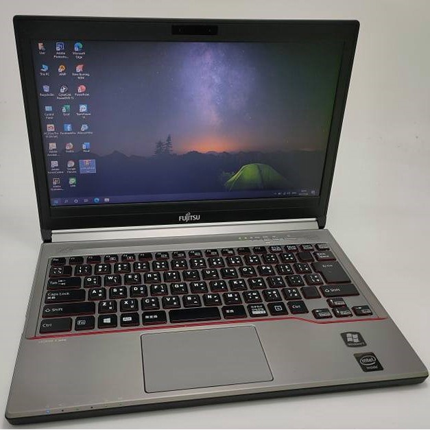 ภาพหน้าปกสินค้าNOTEBOOK มือสอง Fujitsu E734/K CELERON ขนาดหน้าจอ 13" จากร้าน aonpriyamo บน Shopee