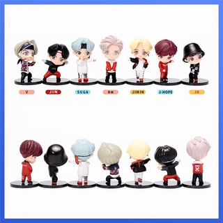 สินค้า ฟิกเกอร์ ลายการ์ตูน KPOP BTS Bangton Boys ของสะสม สำหรับเด็ก