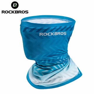 Rockbros หน้ากากขี่จักรยาน เต็มหน้า คอ สายรัด ระบายอากาศ ป้องกันรังสียูวี กันแดด เดินป่า กลางแจ้ง กีฬา ผ้าพันคอ ผ้าพันคอ รถจักรยานยนต์