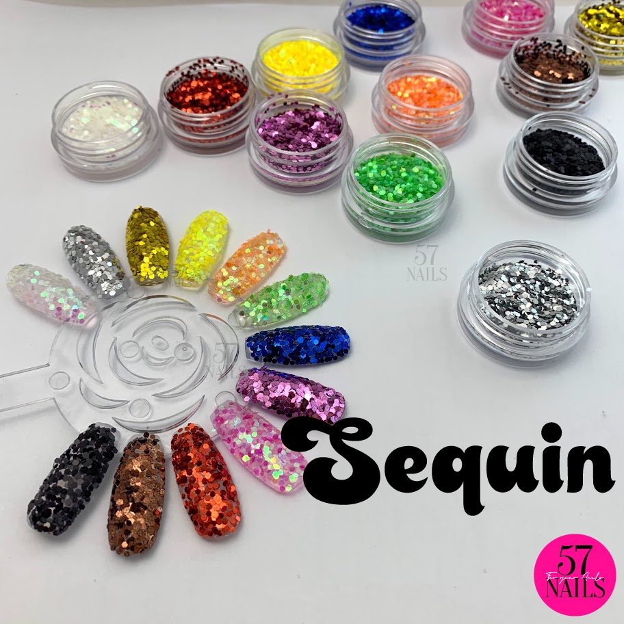 เลื่อมโฮโลแกรม-12-สี-ติดเล็บแผ่นกลม-diy-hologram-sequins-12-colors