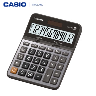 Casio เครื่องคิดเลข ตั้งโต๊ะ รุ่น DX-120B (Black)