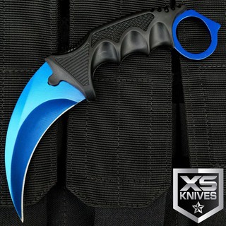 Karambit คารัมบิต มีดกรงเล็บเสือ Titanium ไทเทเนียม Knife มีดสั้น มีดปา มีดเดินป่า Knives มีดพก เบอร์ 23 c-11