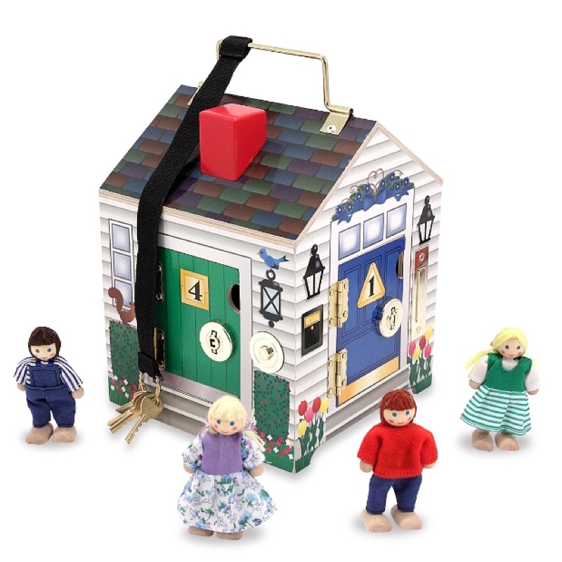 doorbell-house-บ้านตุ๊กตา-ส่งเสริม-การแก้ปัญหา-การเล่นเสริมจินตนาการ