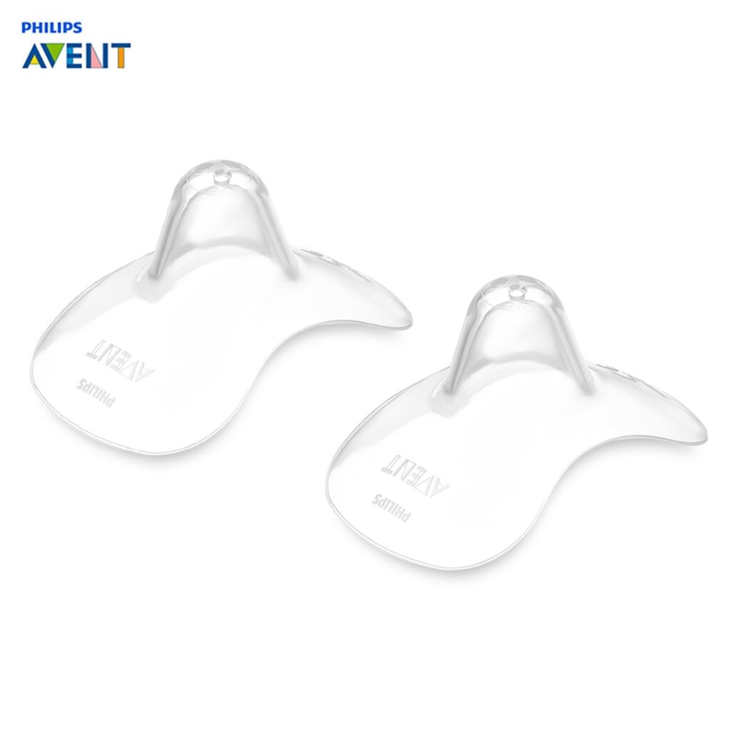 avent-nipple-protector-breastfeeding-shields-silicone-แผ่นซิโคนปกป้องสำหรับผู้ที่หัวนมแตก-แผ่นป้องกันหัวนม-หัวนมแตก