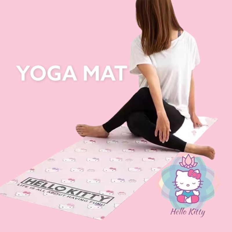 Hello kitty yoga mat deals