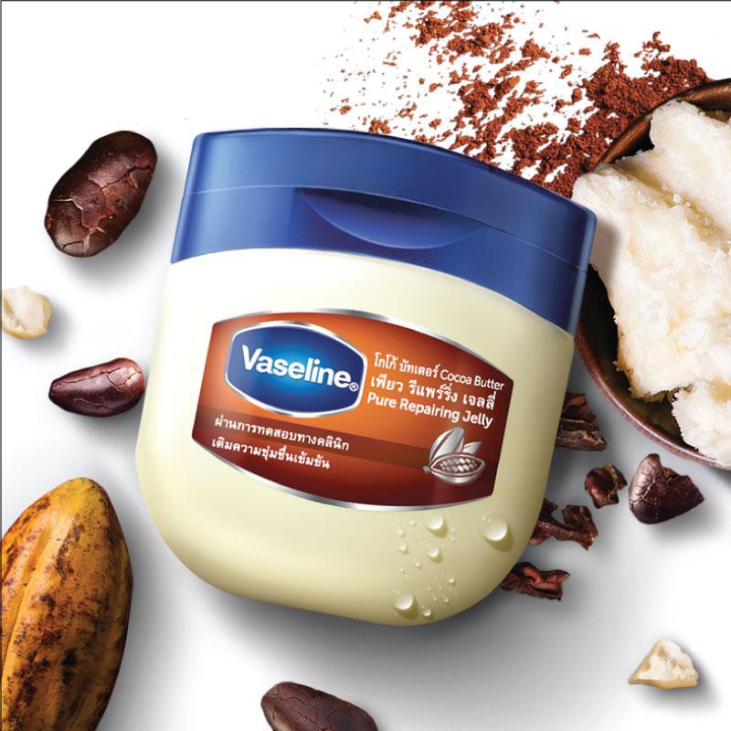 vaseline-cocoa-butter-pure-repairing-jelly-วาสลีน-โกโก้-บัทเตอร์-เพียว-รีแพร์ริ่ง-เจลลี่