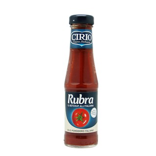 CIRIO Rubra Ketchup 340 g. ซอสมะเขือเทศรูบร้า นำเข้าจากอิตาลี 340 กรัม
